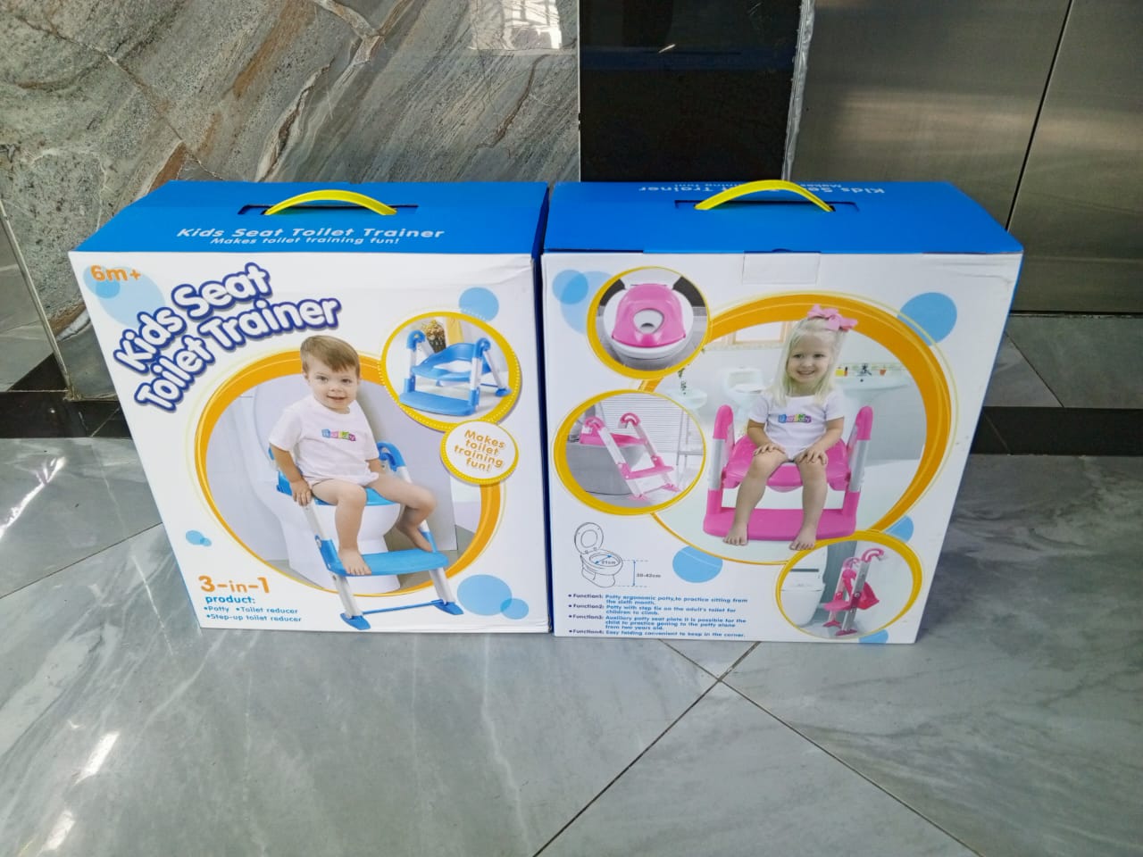 Toilet ladder