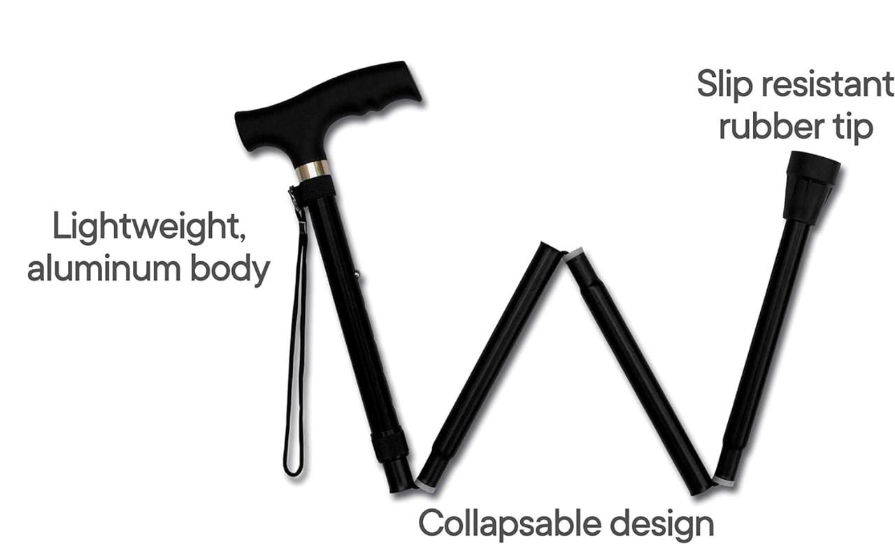 Adjustable foldable walking sticks.
🟣Black,silver,Gold
🔵Easy to.pack and carry.