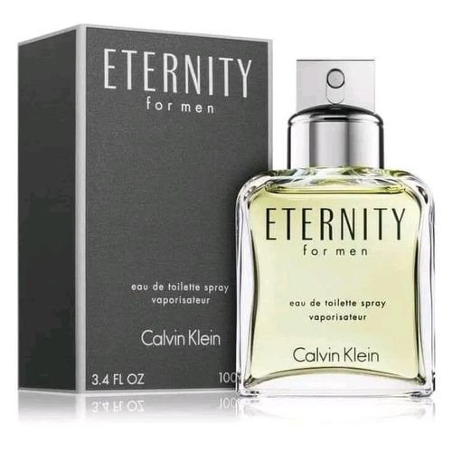 Calvin Klein CK ETERNITY For Men -100ml EDTEternity for men Perfume by Calvin Klein is timeless and classic Aromatic Fougere fragrance that has been the staple of any gentleman since 1990. A classic
