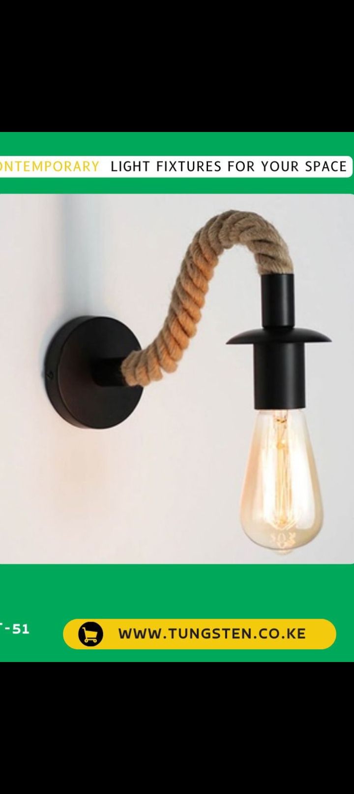 Tungstens lighting piece chandelier