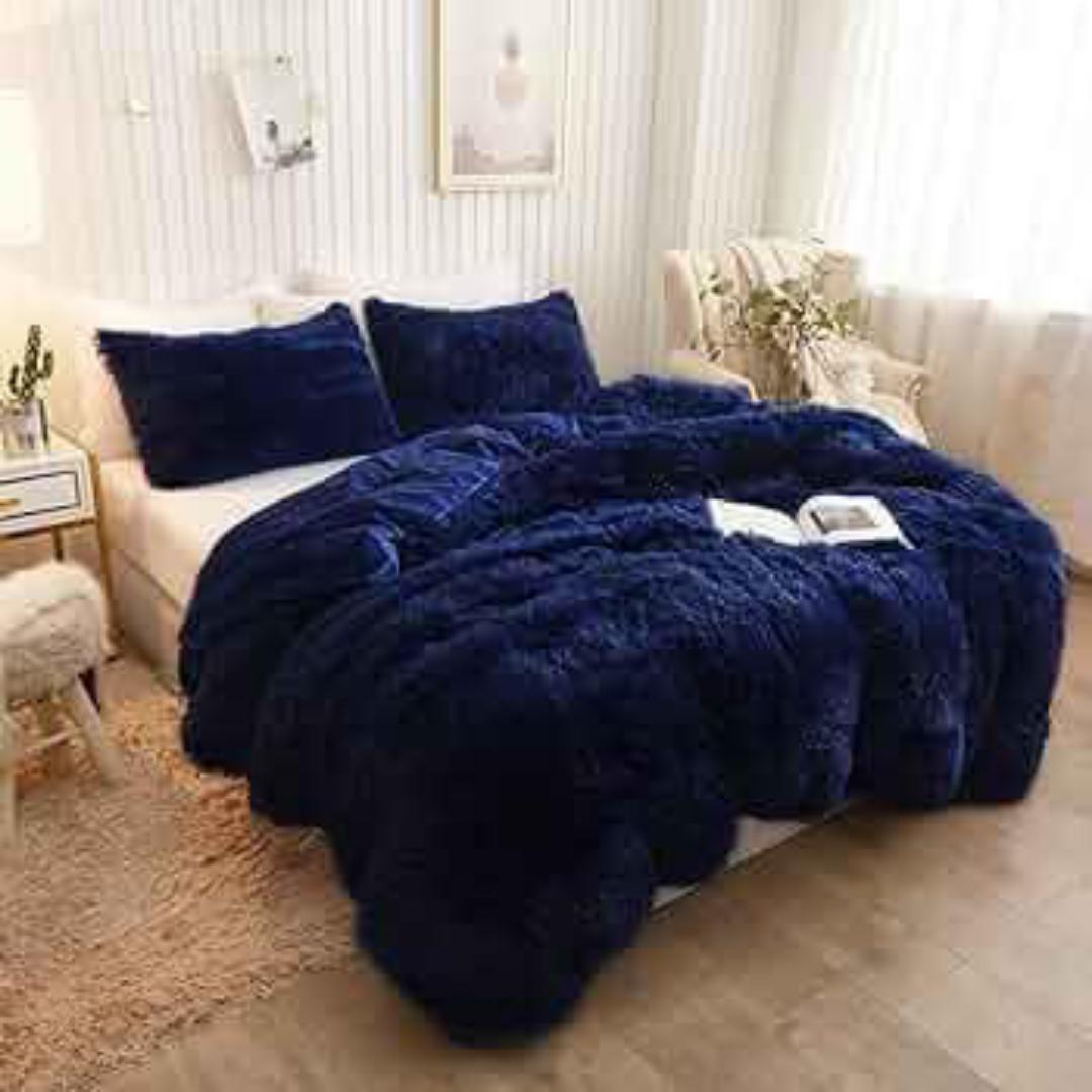 6pc fluffy luxury duvet