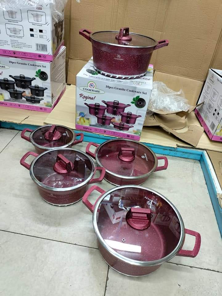 BOSCH TC 10pc Granite cookware set
BRAND:TC Regina cookware