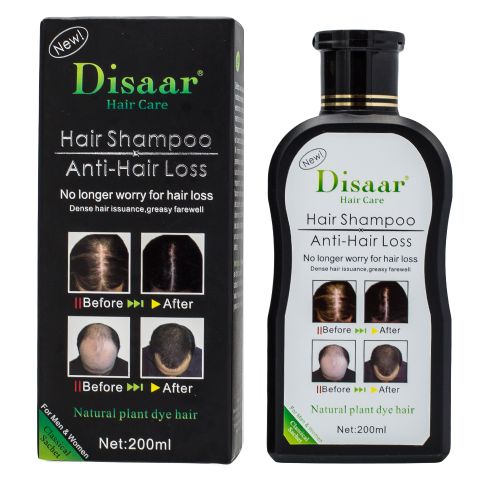 Disaar Anti-Hair Loss Shampoo,Growth Treatment For Men &Women - Hair Shampoo Anti-Hair Loss Hair Growth Ginger Extract Regrowth Repair Clean Scalp Regeneration Plant Dye Herbal Treatment