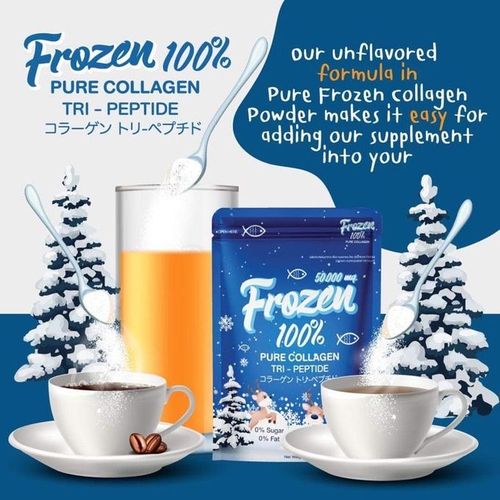 Frozen Collagen Frozen 2 IN 1 Whitening X10 Premium Collagen Peptide Supplements