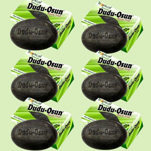 Dudu-Osun Natural African Black Soap For Pimples/Acne/Rashes/Psoriasis/Eczema
