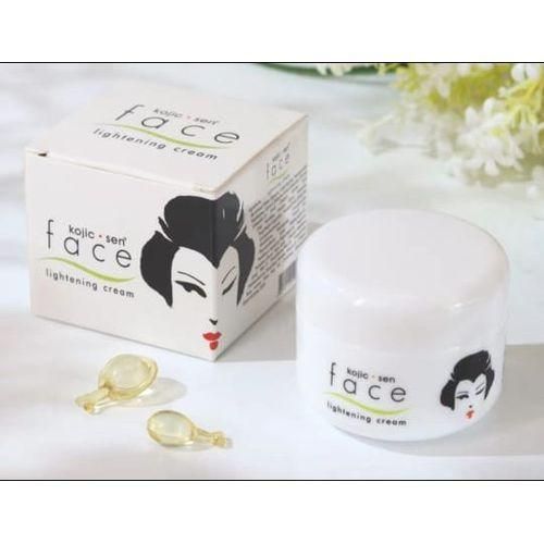 Kojie San Lightening Face Cream - Dark Spots Remover Moisturizing Cream, Prevents the Formation of New Dark Spots