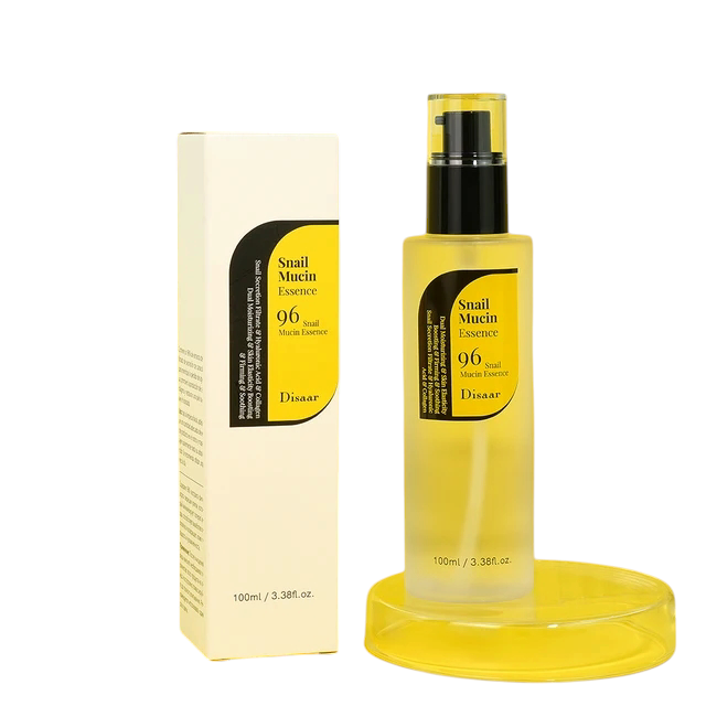 Disaar Snail 96 Mucin Essence Serum for Skin Elasticity Boosting Soothing Dual Moisturizing Skin Care Face Snail Serum Facial