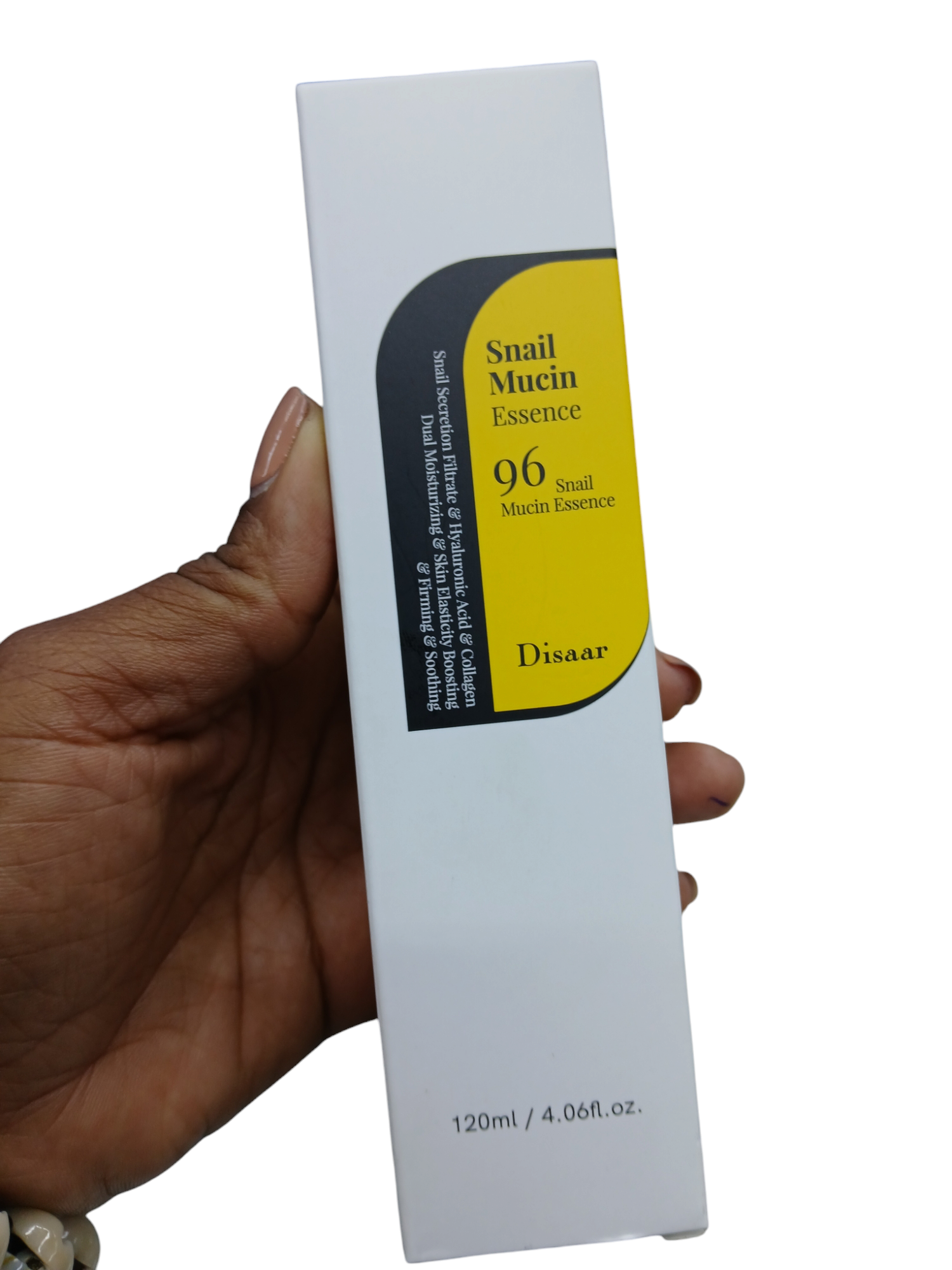 Disaar Snail 96 Mucin Essence Serum for Skin Elasticity Boosting Soothing Dual Moisturizing Skin Care Face Snail Serum Facial