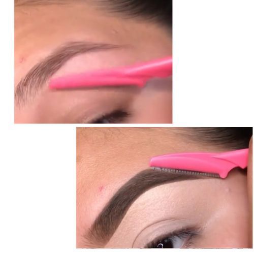 Tinkle Eyebrow Shaper Facial Hair (Razor) Trimmer 3Pieces - Dermaplanning Tool Facials