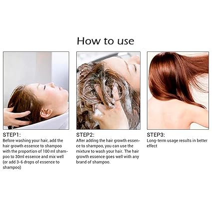 Disaar Anti-Hair Loss Shampoo,Growth Treatment For Men &Women - Hair Shampoo Anti-Hair Loss Hair Growth Ginger Extract Regrowth Repair Clean Scalp Regeneration Plant Dye Herbal Treatment