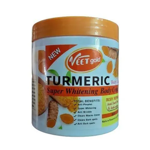 VEET GOLD Turmeric Body Cream - Body Repair, Removes Dead Skin Cells , Anti-darkspot Remover, Anti-aging - Deep Moisturizing Cream