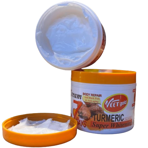 VEET GOLD Turmeric Body Cream - Body Repair, Removes Dead Skin Cells , Anti-darkspot Remover, Anti-aging - Deep Moisturizing Cream