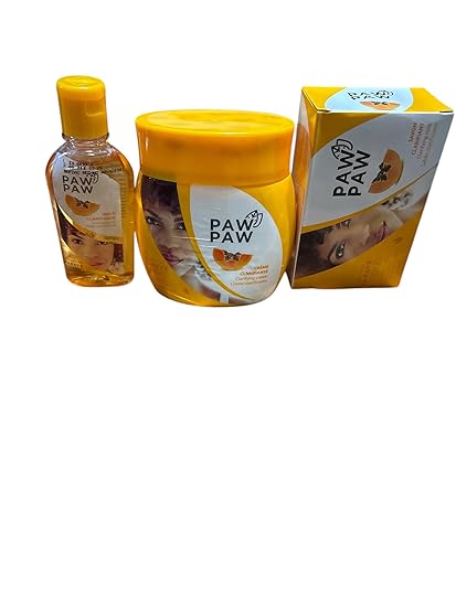 Paw Paw Clarifying Cream with Vitamin E and Papaya extracts 120ml + Paw paw Soap + FREE Oil (Special Offer)