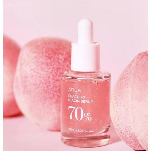 Anua Peach 70 Niacinamide Serum - Brightening Hydrating Face Serum/Daily Clean Beauty (1.01 fl. oz.)