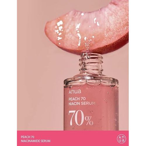 Anua Peach 70 Niacinamide Serum - Brightening Hydrating Face Serum/Daily Clean Beauty (1.01 fl. oz.)