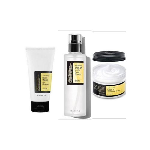 Cosrx Advanced Snail 96 Mucin Power Essence + Snail 92 All In One Cream + Cleanser