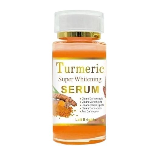 Turmeric Super Whitening & Brightening Serum - Face and Body Serum - A powerful brightening serum designed to reduce discoloration, dark spots, and uneven skin tone