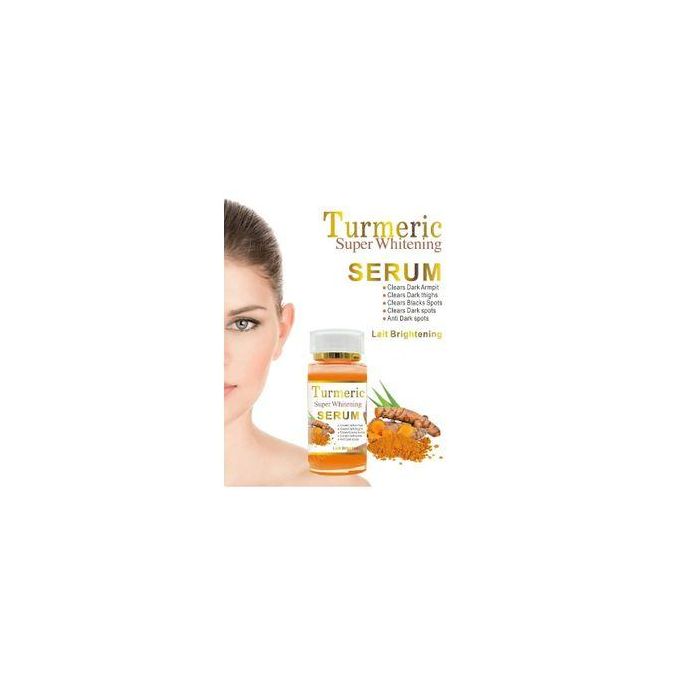Turmeric Super Whitening & Brightening Serum - Face and Body Serum - A powerful brightening serum designed to reduce discoloration, dark spots, and uneven skin tone
