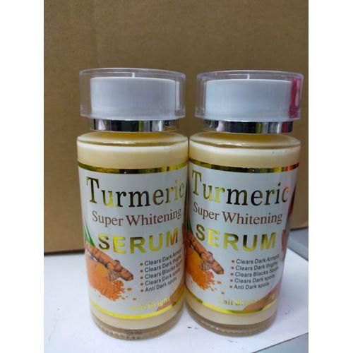 Turmeric Super Whitening & Brightening Serum - Face and Body Serum - A powerful brightening serum designed to reduce discoloration, dark spots, and uneven skin tone