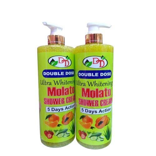 DOUBLE DOSE Molato Shower Cream Skin Brightening Shower Gel Ultra Whitening Molato Shower Cream