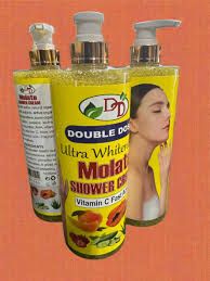 DOUBLE DOSE Molato Shower Cream Skin Brightening Shower Gel Ultra Whitening Molato Shower Cream