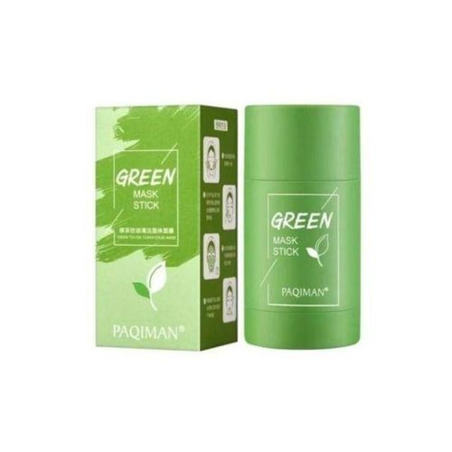 Green Tea Mask Cleansing Stick - Clean Face, Blackhead Remover, Deep Pore Cleansing, Facial Mask, Skin Moisturizing, Hydrating Whitening Care Face Makeup - for All Skin Types