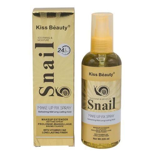 Kiss Beauty Snail Make Up Fix Setting Spray - Long Lasting, Refreshing Formula, Fine Mist, for All Skin Types  -220ml