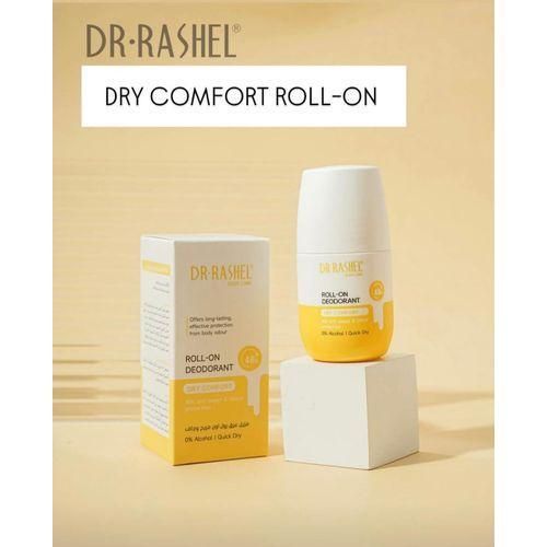 Dr Rashel Roll-Ons(Deodorant) - 48h Anti Sweat & Odour Protection - Available in 4 Flavors- Passion Bloom, Dry Comfort,,
Advance Bright, & Sensitive Protect (Choose yours under volume part)