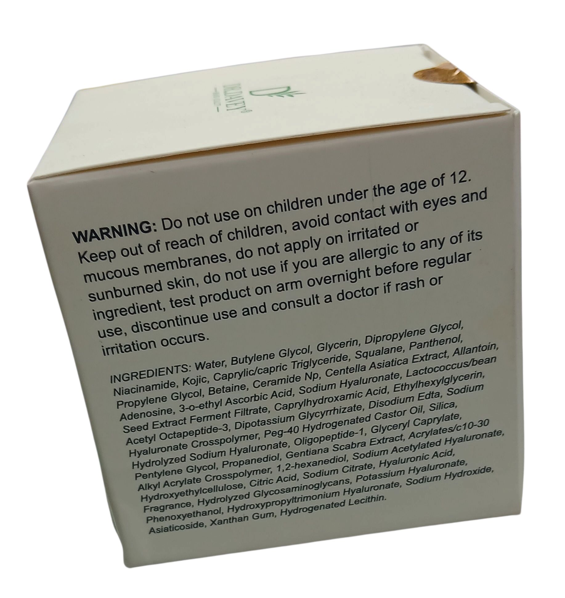Dark Spot Correcting Glow Cream - Brightening & Hydrating Moisturizer Face Cream with 10% Niacinamide, 2% Squalane & 6% Kojic Acid