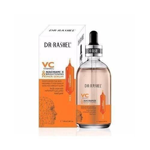 Dr. Rashel Vitamin C & Niacinamide Brightening Primer Serum - Moisturizes skin, Controls Oil, Refines pores
