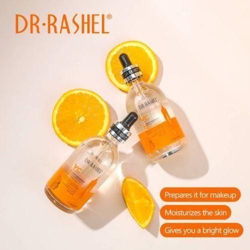 Dr. Rashel Vitamin C & Niacinamide Brightening Primer Serum - Moisturizes skin, Controls Oil, Refines pores