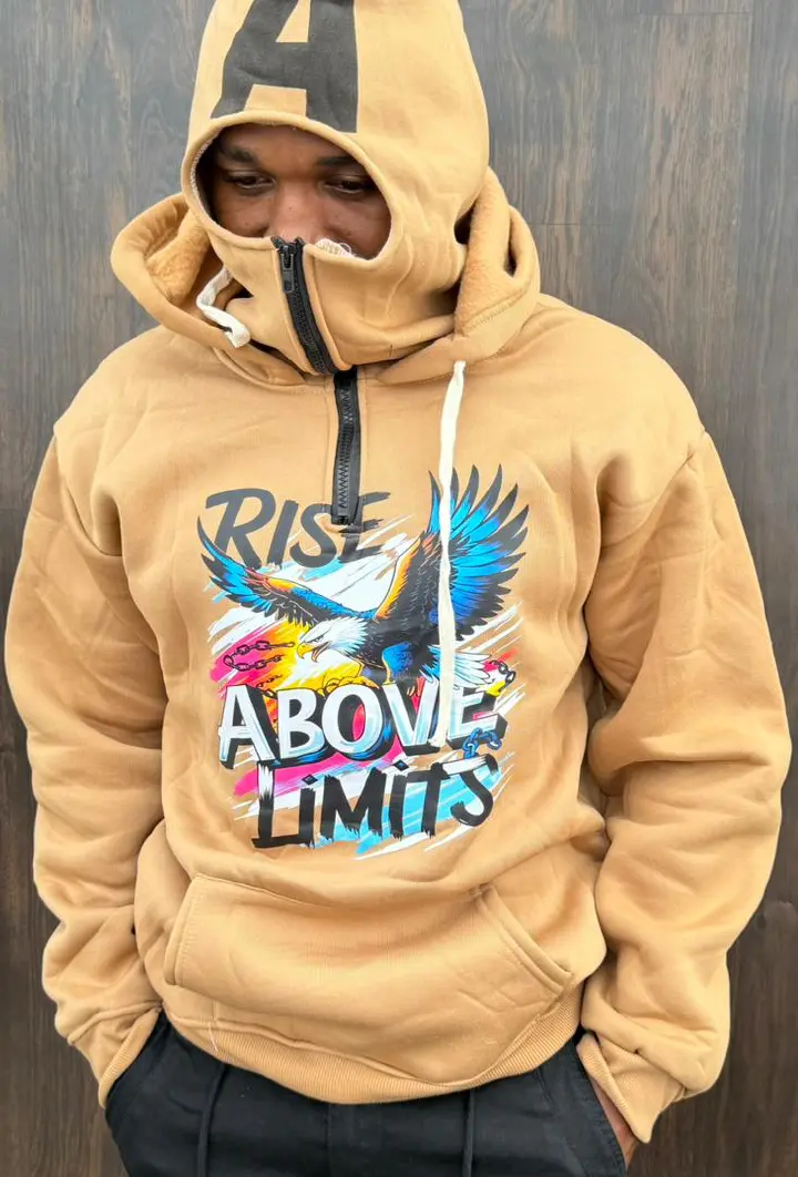 Men ( Unisex) gift ideas heavy cotton hoodies The Best Cotton Heavyweight Pullover Hoodie for Men Hoodies for Men Long sleeve casual hoodies, pullover soft sweatshirts with zipper ninja/ mask neck