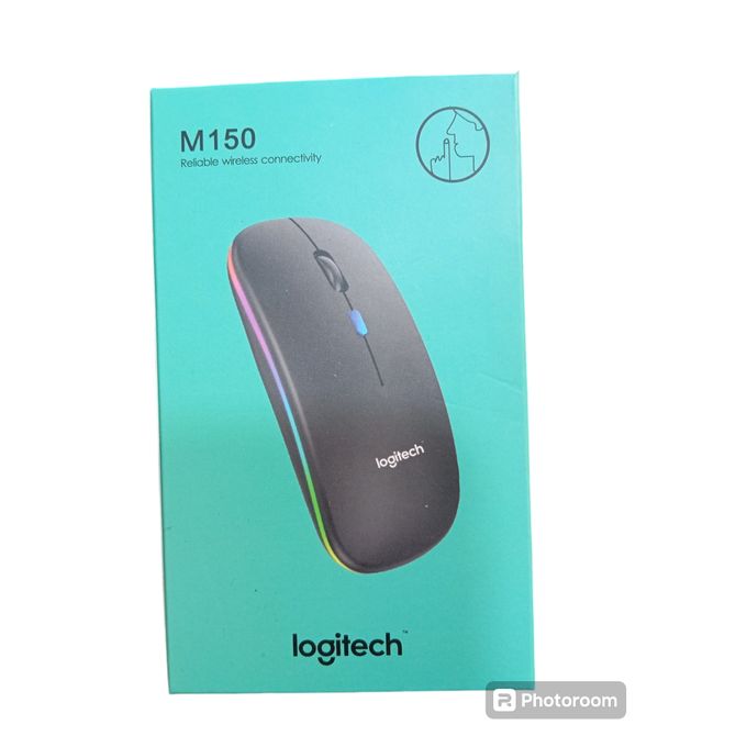 Logitech M150 Silent Wireless Rechargeable Mouse Led Light