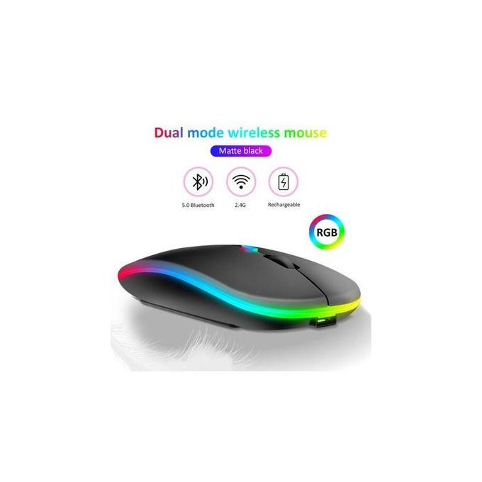 Logitech M150 Silent Wireless Rechargeable Mouse Led Light