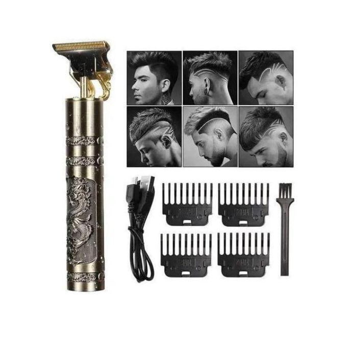 VINTAGE T9 Professional USB Kinyozi Hair Cutting Hair Clipper Trimmer Shaver