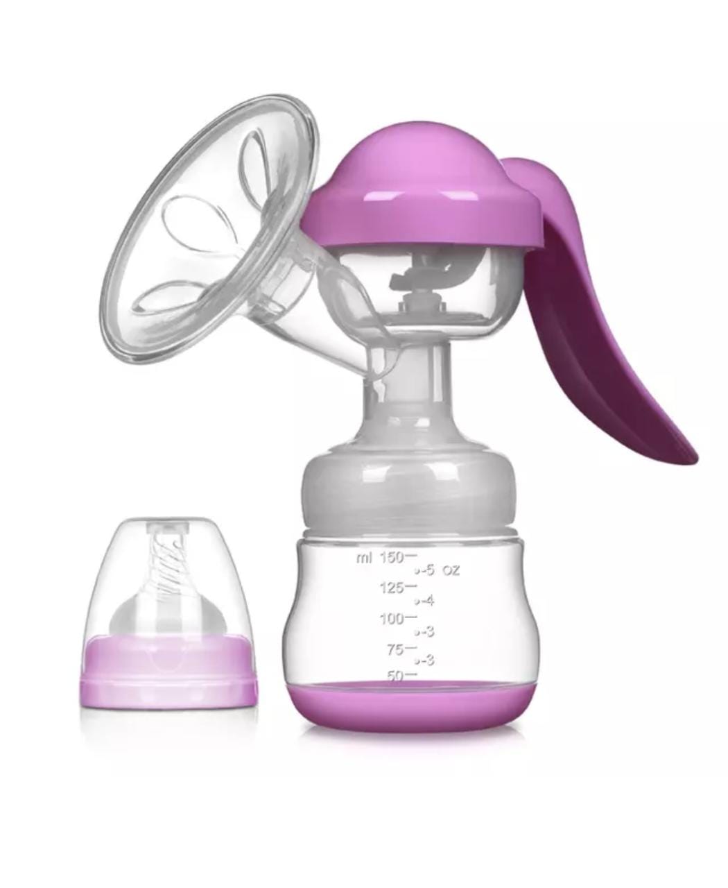 Manual breast pump
