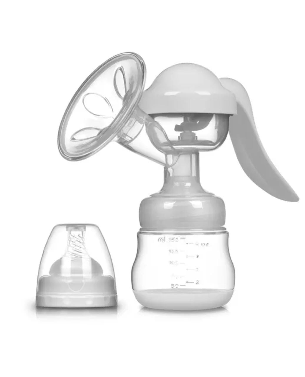 Manual breast pump