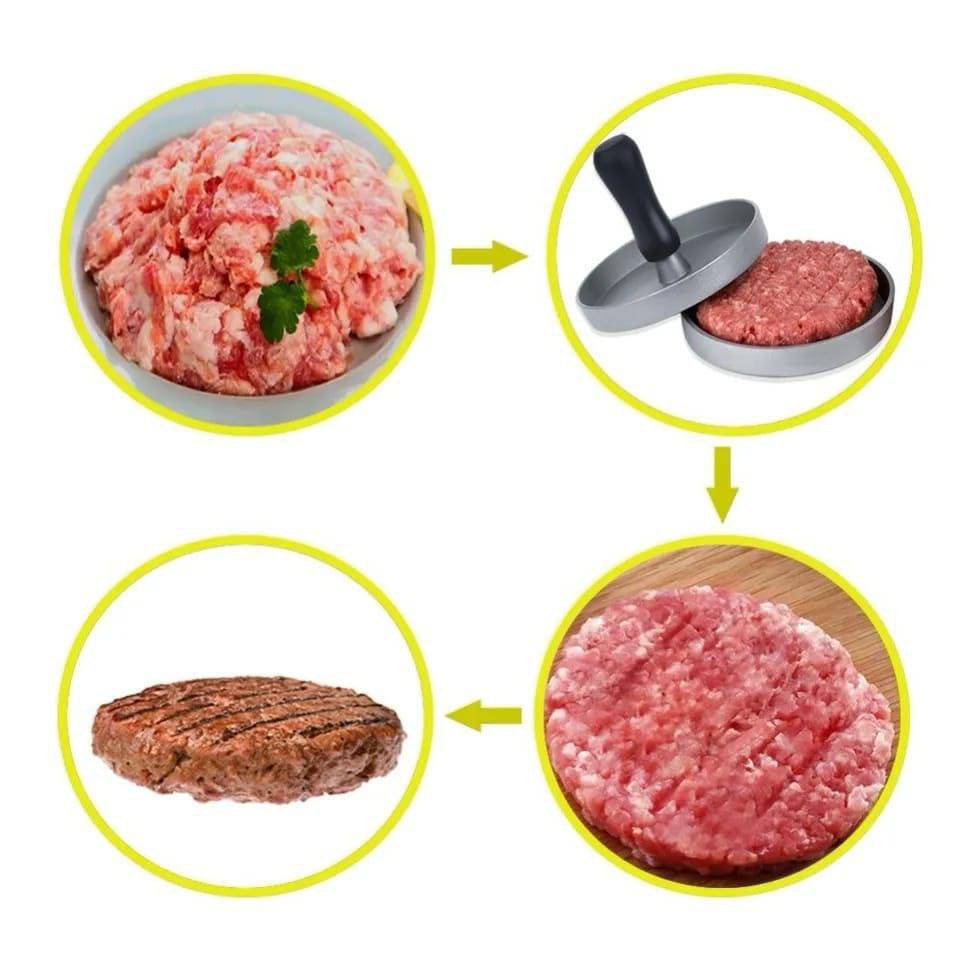Burger press
