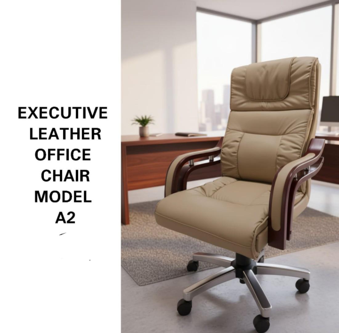 Executive Leather Office Chair Model A2 Available Exactly As Displayed