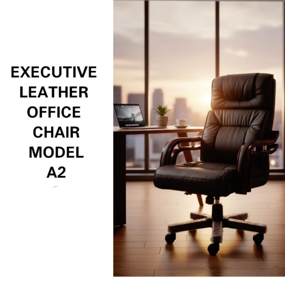 Executive Leather Office Chair Model A2 Available Exactly As Displayed