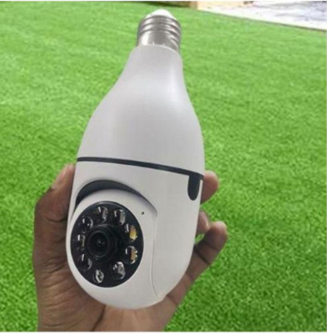 Bulb Camera Auto Rotating Wifi CCTV Surveillance Camera PTZ 1080P