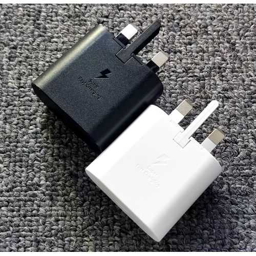 Samsung 25W Super Fast Charger Adapter With Type C To C Output For Galaxy