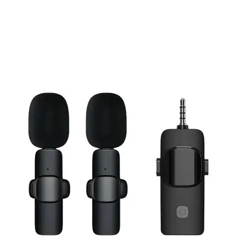 3 in 1 Wireless Microphone for iPhone, Camera, Android, iPad, Mini Microphone, USB C Microphone, iPhone Mic, 2.4G Ultra-Low Delay, Microphone for Video Recording/Vlog/TikTok/YouTube/Interview