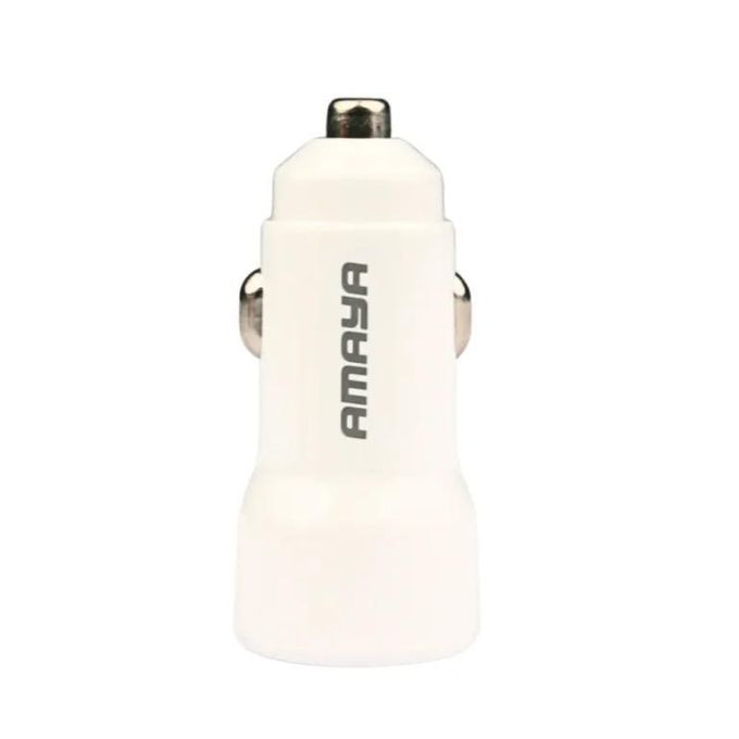 Amaya Car Charger Head, Dual portsAmaya ACC-04 PD38W Car Charger Dual Port Fast Charging 38W