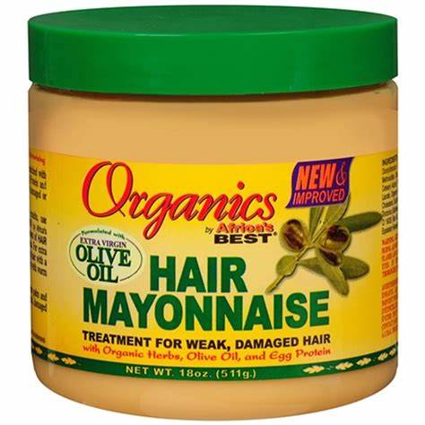 Originals By Africa's Best Hair Mayonnaise Conditioner, Enriched with Natural Botanical Herbal Extracts and Olive Oil to Deep Condition and Repair.