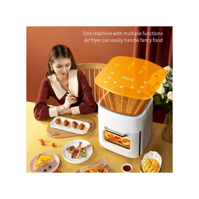 silver crest 15L air fryer Extra Large Capacity Smart Multifunctional  Bake, Grill Fry