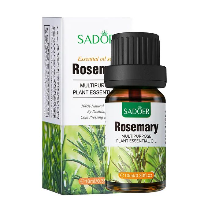 Sadoer 3 Pieces  Rosemary Essential Oil, Multipurpose Plant Essential Oil for   Aromatherapy essential Oil , Air diffuser Essential Oil , For Hair Care, Skin Care and Bathing