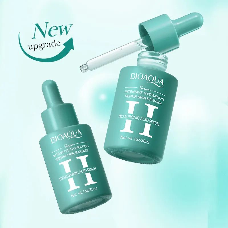 BIOAQUA 5 Serums Set, Tumeric Anti Acne Serum + Vitamin C Face Serum + Nicotinamide Serum + Retinol Anti Wrinkle Serum + Hyaluronic Hydrating Serum, For Anti Wrinkles, Even Skin Tone, Firming, Soothin
