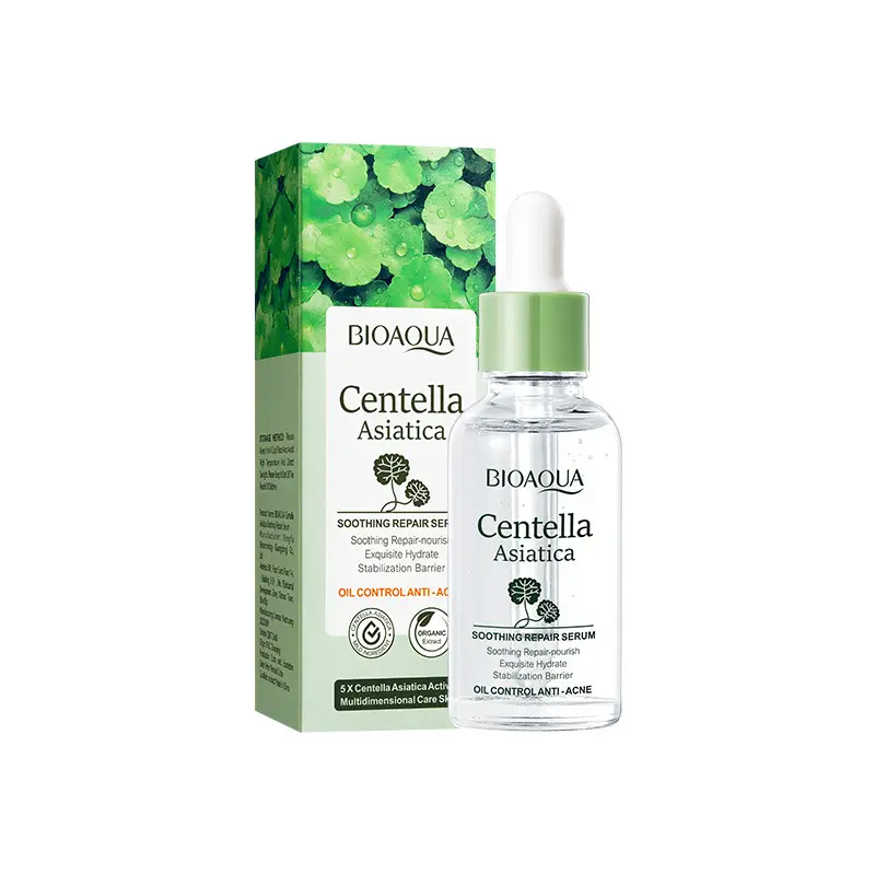 Sadoer Centella Asiatica Soothing Repair Serum, Oil Control, Anti Acne, Soothing Repair and Nourish, Can add Vitamin C, Fades Skin Sensitivity Redness, Makes Skin Tender and Smooth