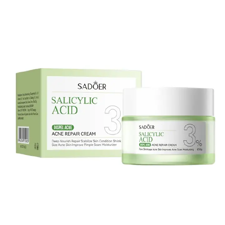 SADOER Acnes and Oil Control Cream, Salicylic acid Acnes, Oil Control Face Cream, Moisturizing, hydrating, Repair Acne Muscles,